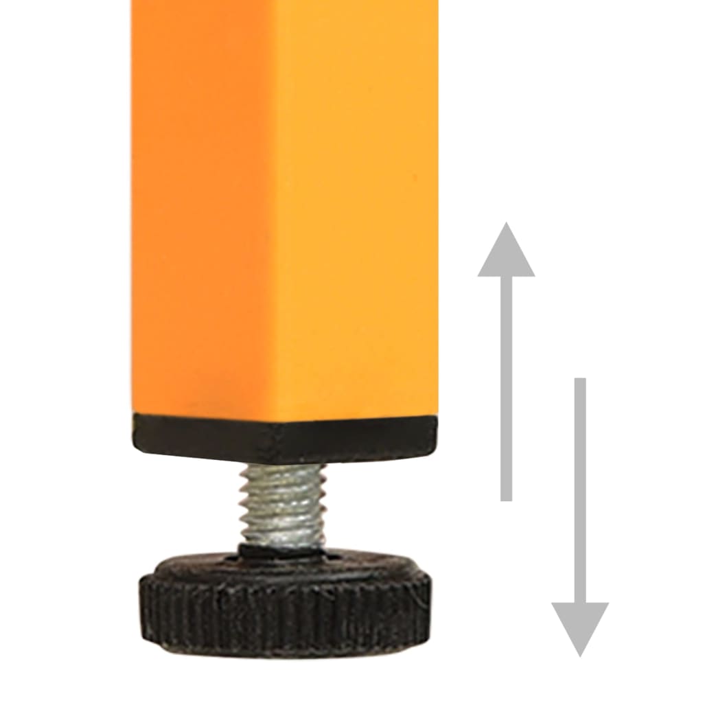 vidaXL Έπιπλο Τηλεόρασης Μουσταρδί Κίτρινο 105x35x50 εκ. από Ατσάλι