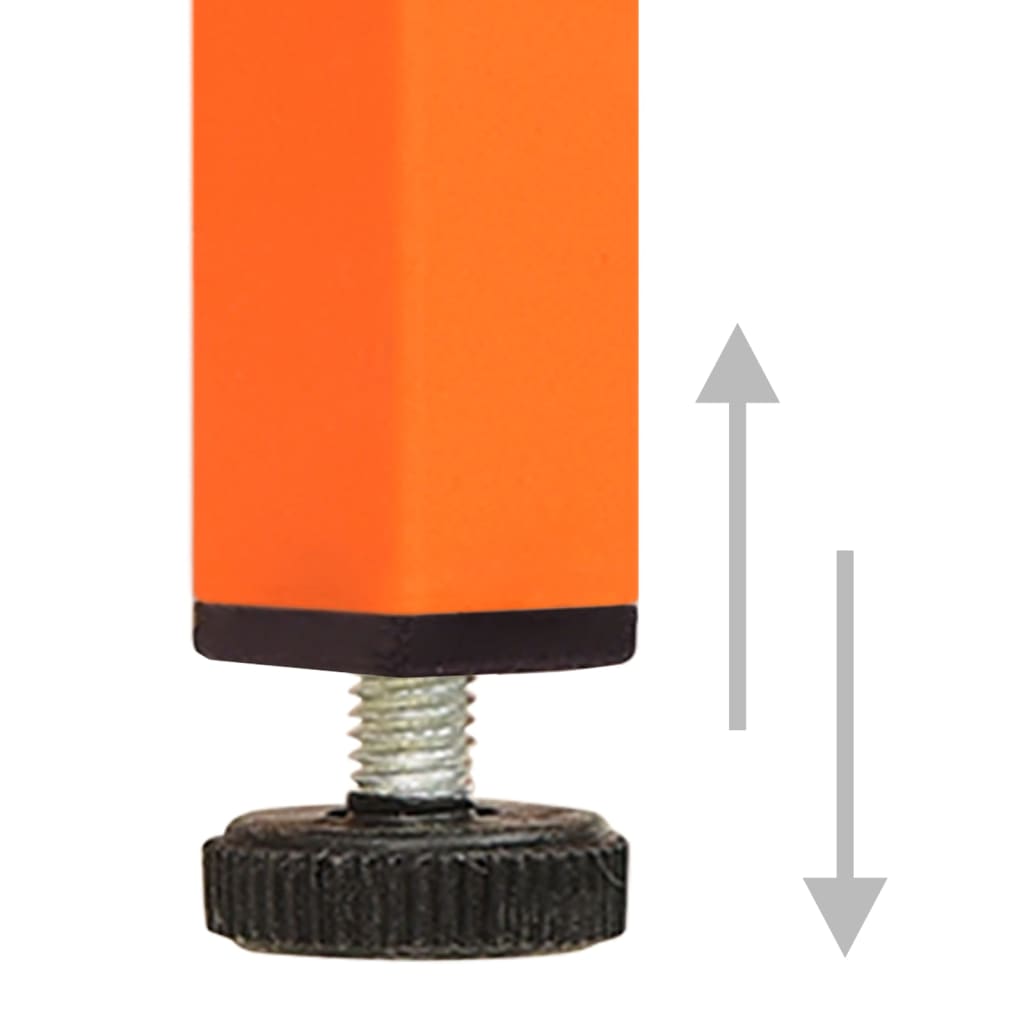 vidaXL Έπιπλο Τηλεόρασης Πορτοκαλί 105x35x50 εκ. από Ατσάλι