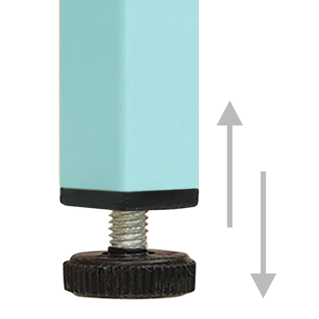 vidaXL Φοριαμός Χρώμα Μέντα 35 x 46 x 180 εκ. από Ατσάλι