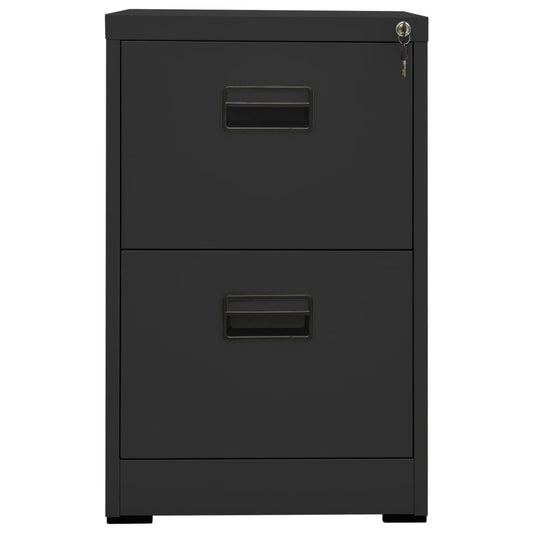 vidaXL Αρχειοθήκη Ανθρακί 46 x 62 x 72,5 εκ. από Ατσάλι