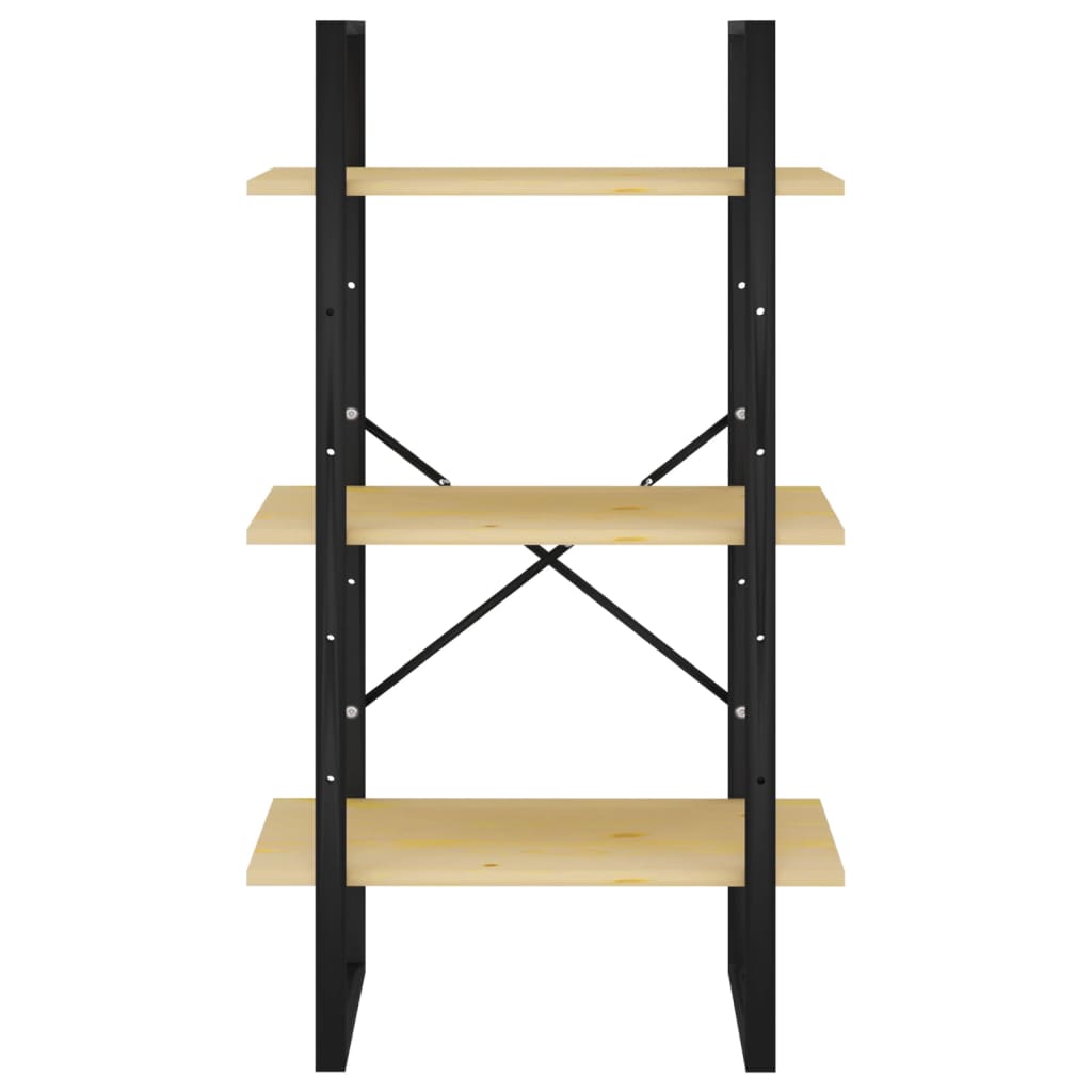 vidaXL Ράφι Αποθήκευσης 60 x 30 x 105 εκ από Μασίφ Ξύλο Πεύκου