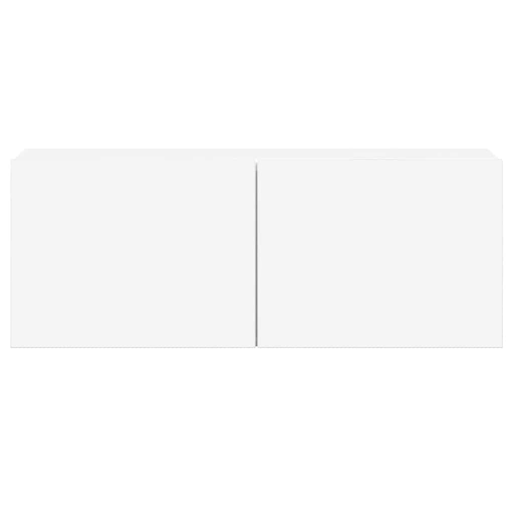 vidaXL Έπιπλα Τηλεόρασης Σετ 5 Τεμαχίων Λευκό από Επεξ. Ξύλο