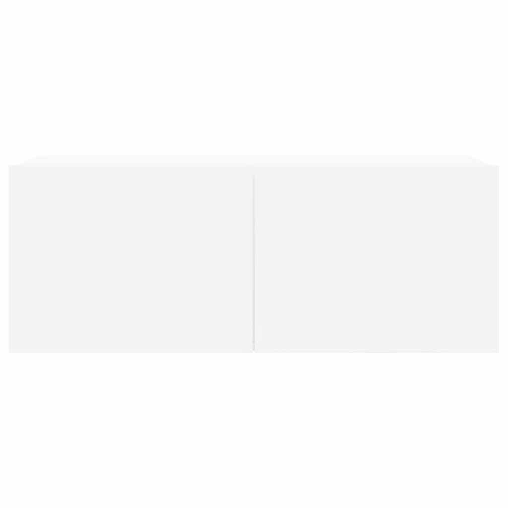 vidaXL Έπιπλα Τηλεόρασης Σετ 6 Τεμαχίων Λευκό από Επεξ. Ξύλο