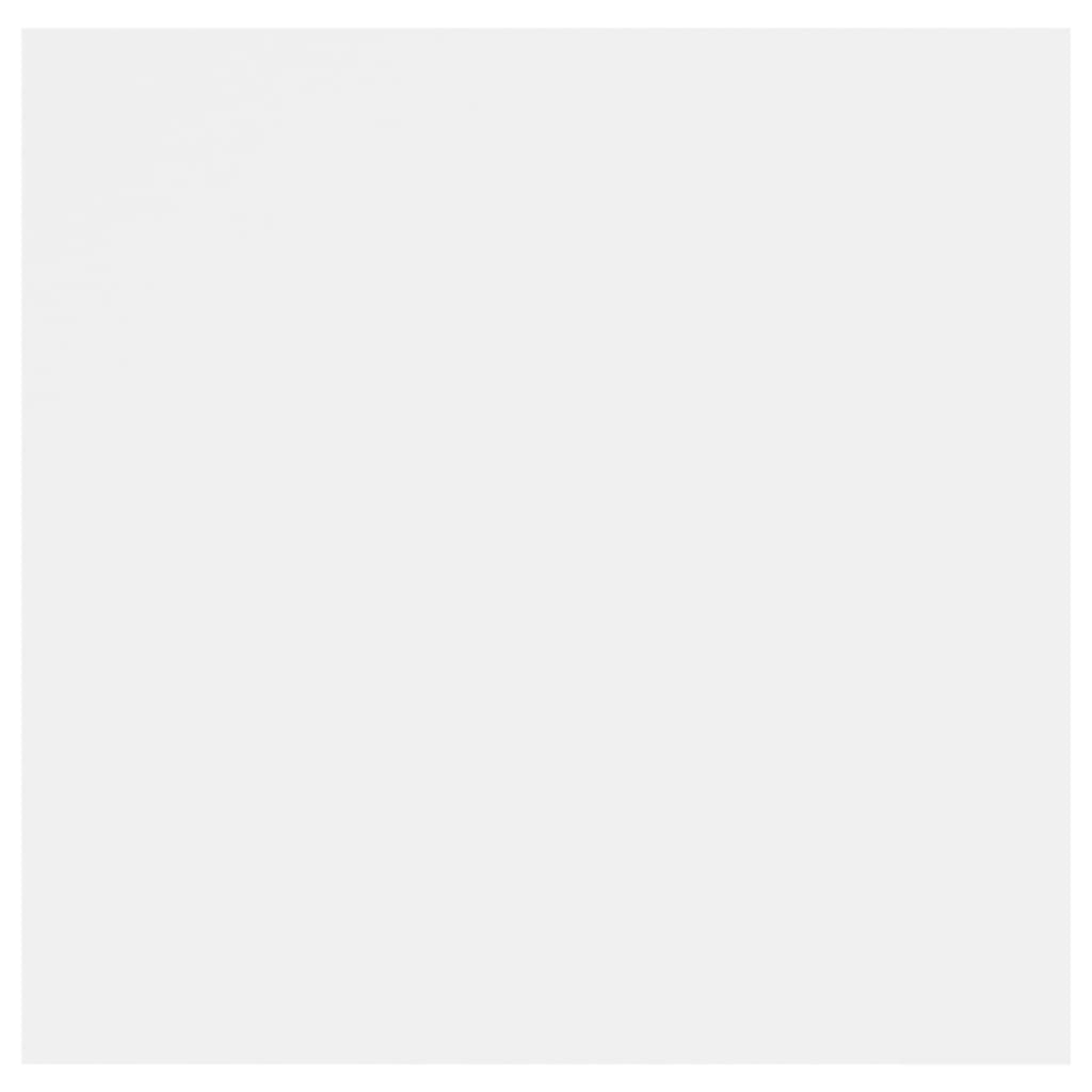 vidaXL Κομοδίνο Λευκό 30,5 x 30 x 30 εκ. από Επεξ. Ξύλο