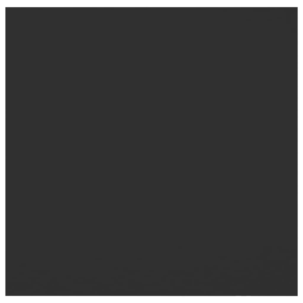 vidaXL Κομοδίνο Μαύρο 30,5 x 30 x 30 εκ. από Επεξ. Ξύλο