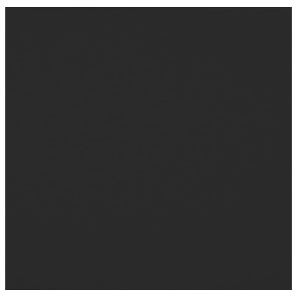 vidaXL Κομοδίνα 2 Τεμαχίων Μαύρα 30,5 x 30 x 30 εκ. από Επεξ. Ξύλο