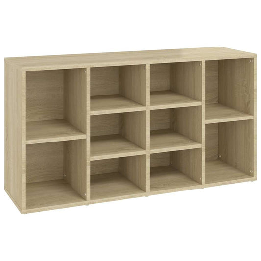 vidaXL Παπουτσοθήκη Sonoma Δρυς 103 x 30 x 55 εκ. από Επεξ. Ξύλο