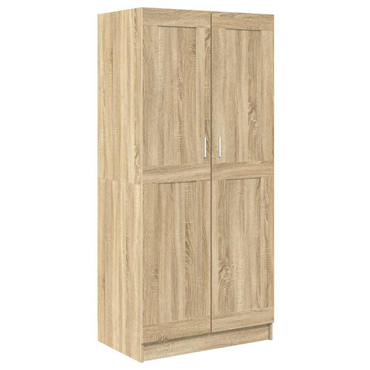 vidaXL Ντουλάπα Sonoma Δρυς 82,5 x 51,5 x 180 εκ. από Επεξ. Ξύλο