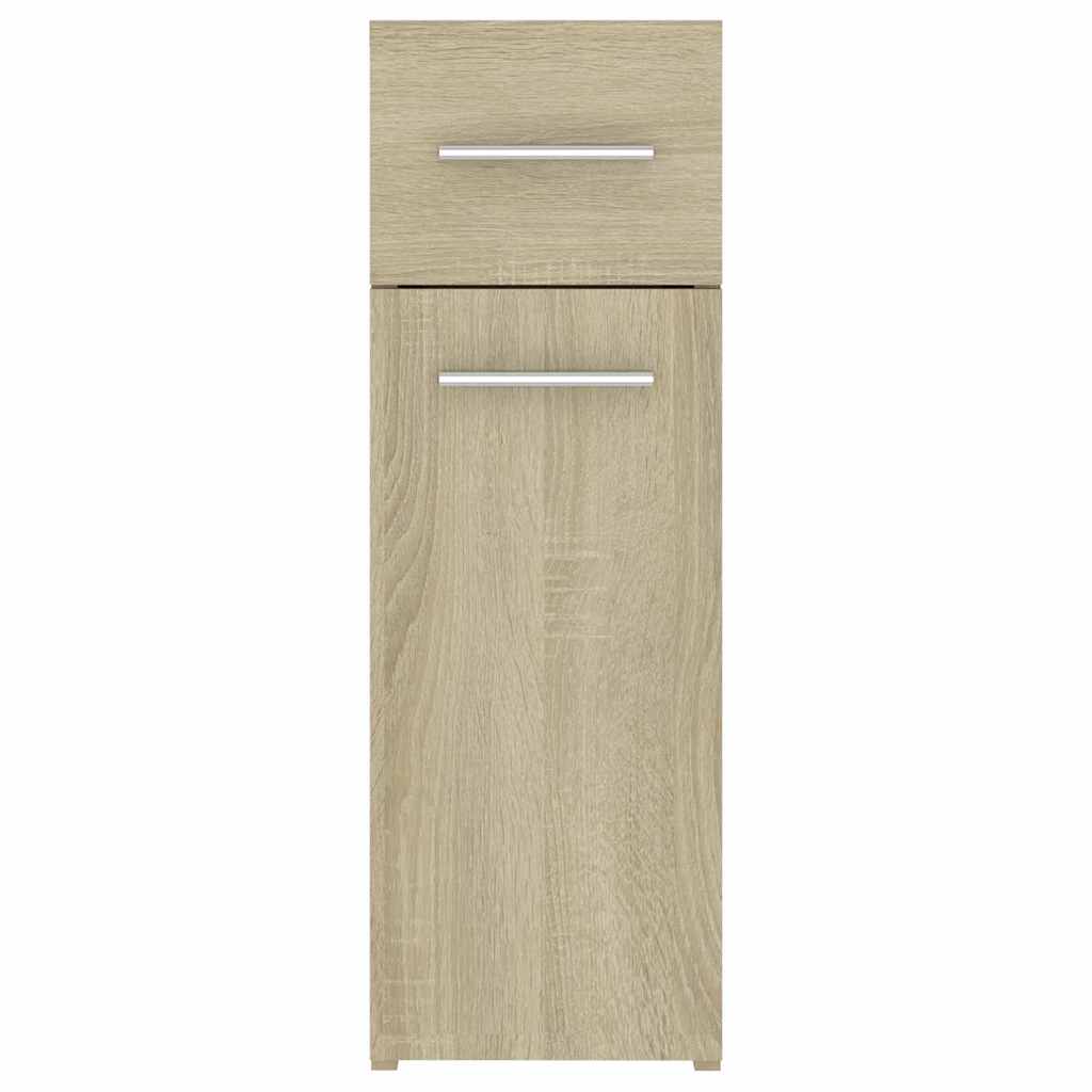 vidaXL Συρταριέρα Γενικής Χρήσης Sonoma Δρυς 20x45,5x60 Επεξ. Ξύλο