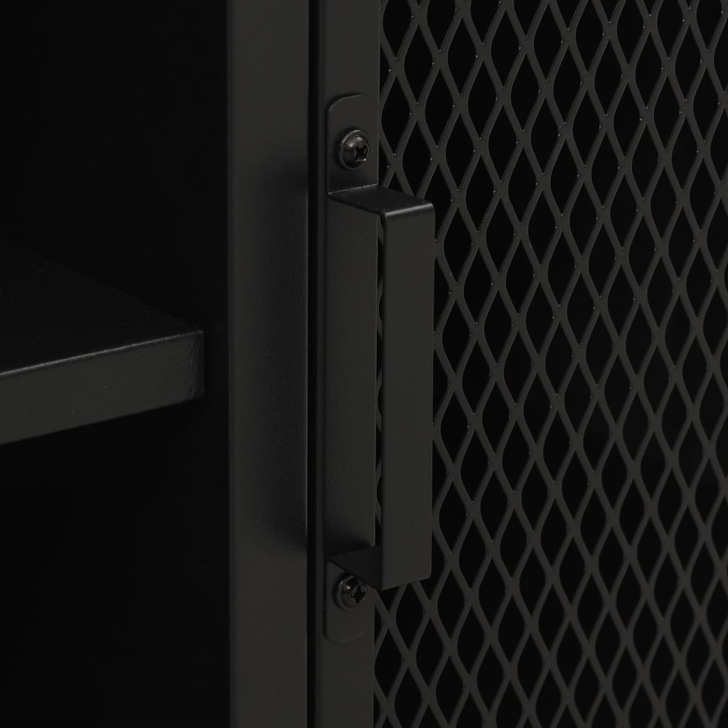 vidaXL Έπιπλο Τηλεόρασης Ρουστίκ Καφέ 105 x 36 x 47 εκ. Μέταλλο / MDF