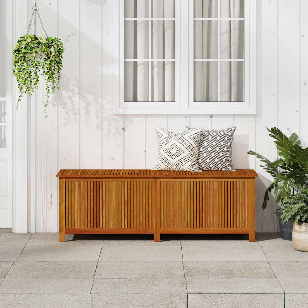 vidaXL Μπαούλο Αποθήκευσης Κήπου 175x50x58 εκ. από Μασίφ Ξύλο Ακακίας