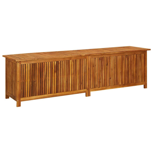 vidaXL Μπαούλο Αποθήκευσης Κήπου 200x50x58 εκ. από Μασίφ Ξύλο Ακακίας