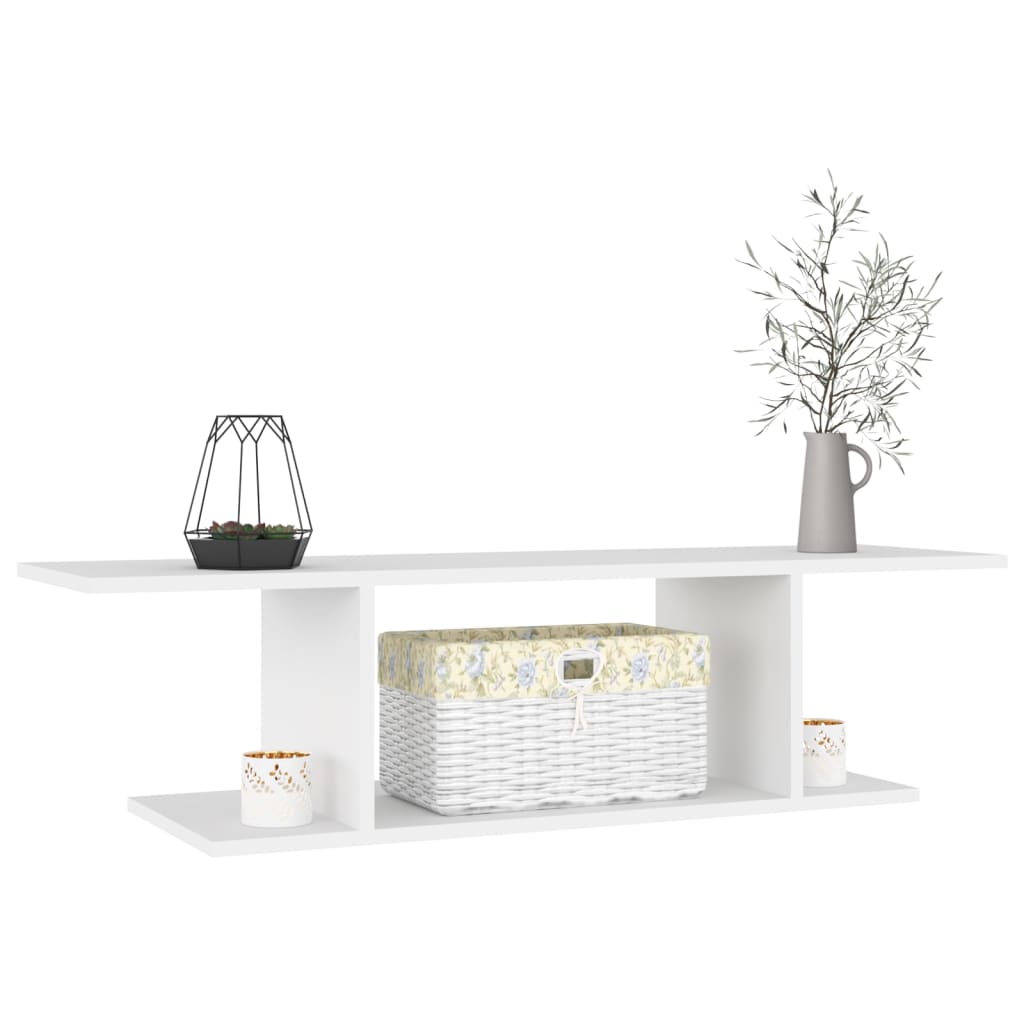 vidaXL Έπιπλο Τηλεόρασης Κρεμαστό Λευκό 103 x 30 x 26,5 εκ.