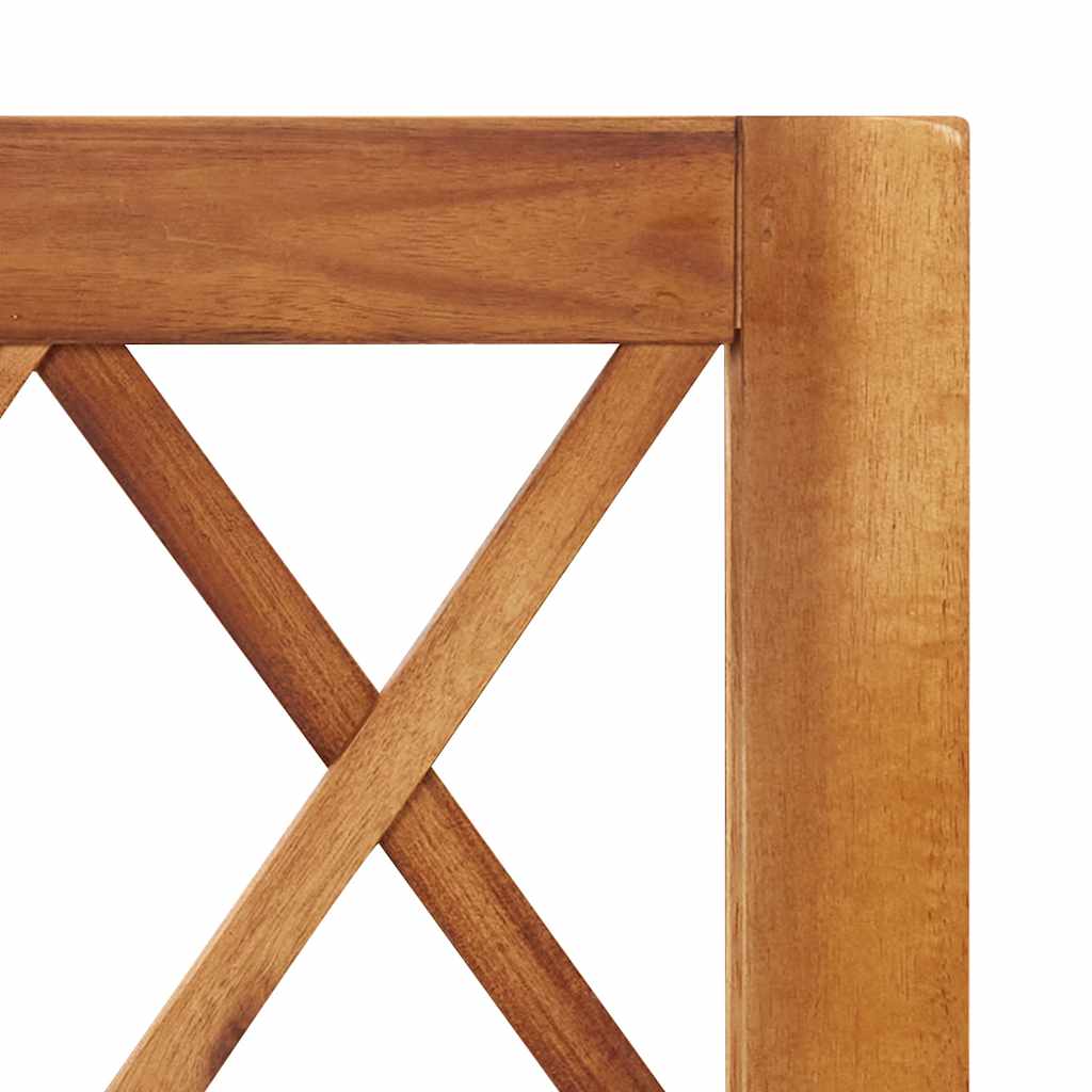 vidaXL Ζαρντινιέρα Υπερυψωμένη με Καφασωτό από Μασίφ Ξύλο Ακακίας