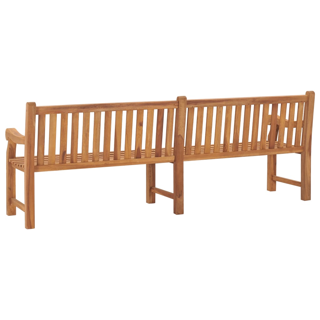 vidaXL Παγκάκι Κήπου 228 εκ. από Μασίφ Ξύλο Teak