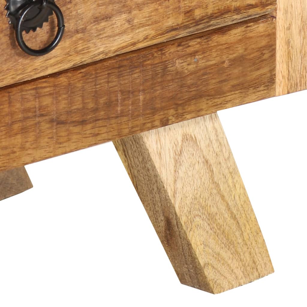 vidaXL Έπιπλο Τηλεόρασης 110 x 30 x 40 εκ. από Μασίφ Ξύλο Μάνγκο