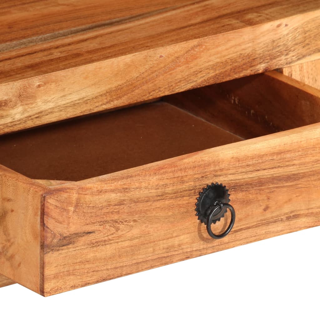 vidaXL Έπιπλο Τηλεόρασης 110 x 30 x 40 εκ. από Μασίφ Ξύλο Ακακίας