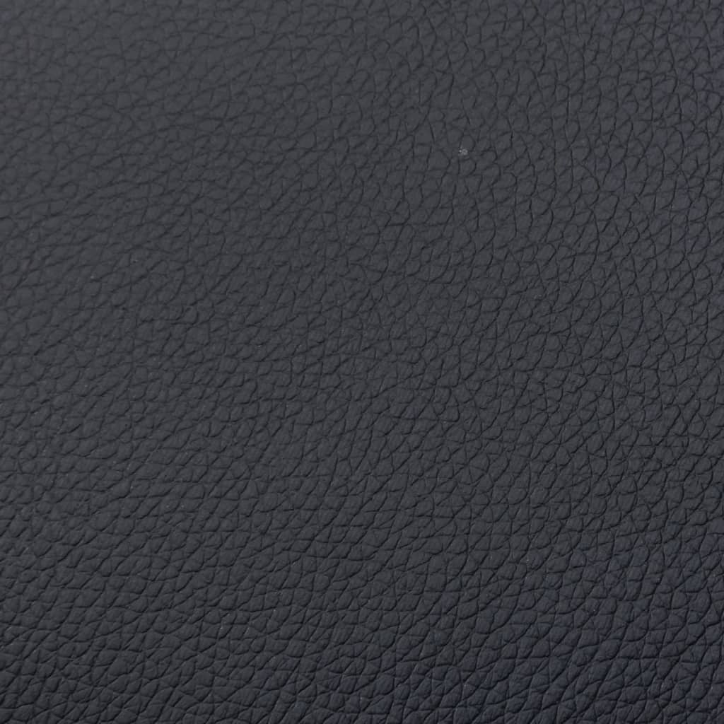 vidaXL Καρέκλα Κομμωτηρίου Μαύρη από Συνθετικό Δέρμα