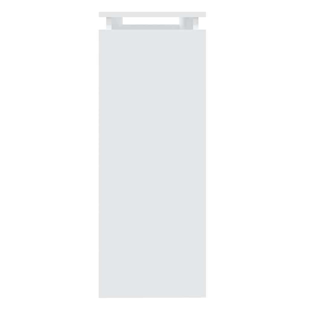 vidaXL Τραπεζάκι Κονσόλα Λευκό 102 x 30 x 800 εκ. από Επεξ. Ξύλο