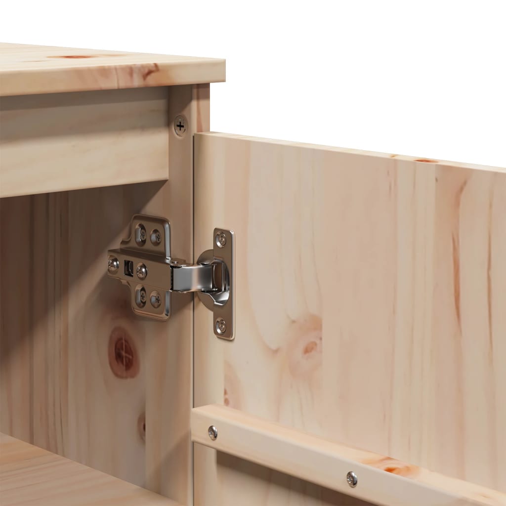 vidaXL Ντουλάπι 60 x 36 x 84 εκ. από Μασίφ Ξύλο Πεύκου