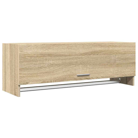 vidaXL Ντουλάπα Sonoma Δρυς 100 x 32,5 x 35 εκ. από Επεξ. Ξύλο