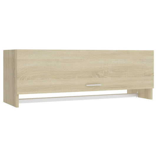 vidaXL Ντουλάπα Sonoma Δρυς 100 x 32,5 x 35 εκ. από Επεξ. Ξύλο