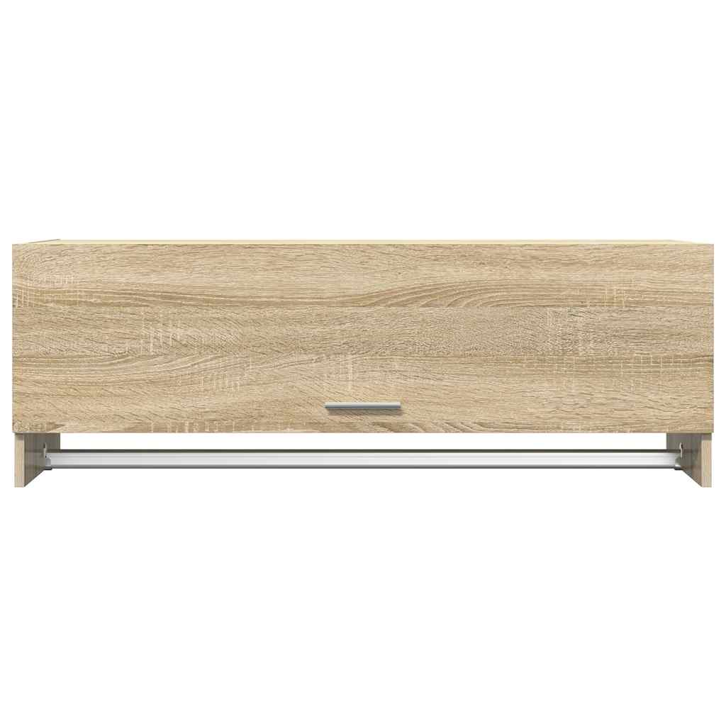 vidaXL Ντουλάπα Sonoma Δρυς 100 x 32,5 x 35 εκ. από Επεξ. Ξύλο