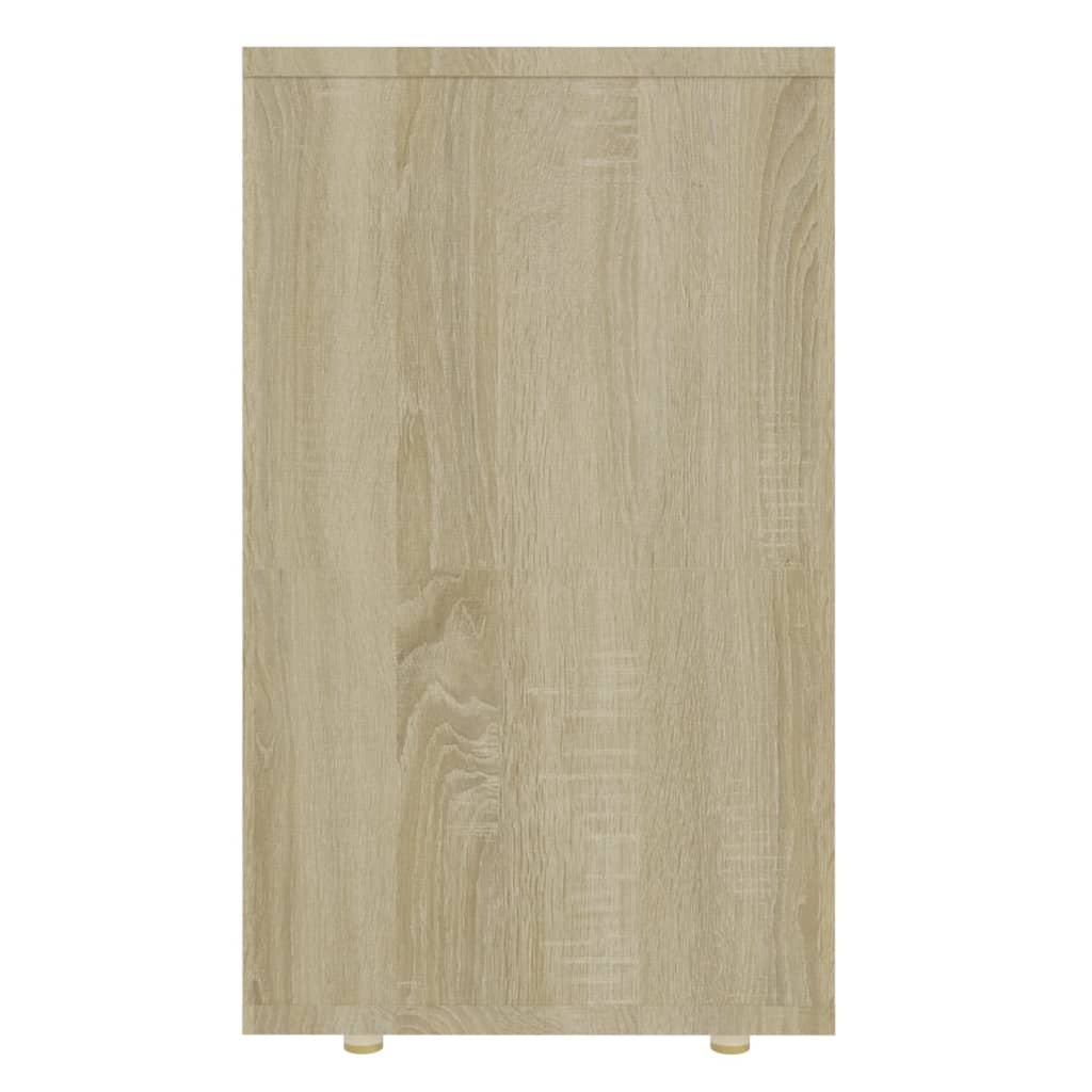 vidaXL Τραπεζάκια Ζιγκόν 3 τεμ. Sonoma Δρυς από Μοριοσανίδα