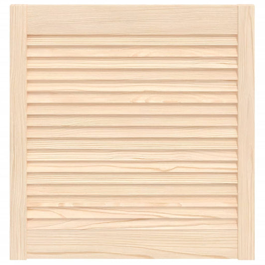 vidaXL Πορτάκι με Περσίδες 61,5x59,4 εκ. από Μασίφ Ξύλο Πεύκου