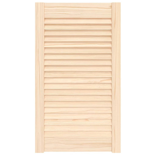 vidaXL Πορτάκι με Περσίδες 69x39,4 εκ. από Μασίφ Ξύλο Πεύκου