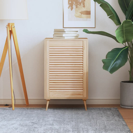 vidaXL Πορτάκι με Περσίδες 69x49,4 εκ. από Μασίφ Ξύλο Πεύκου