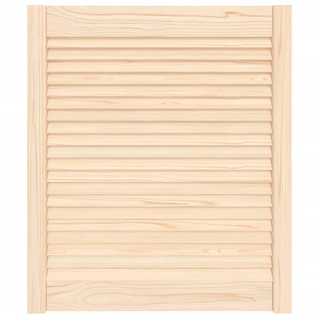 vidaXL Πορτάκι με Περσίδες 69x59,4 εκ. από Μασίφ Ξύλο Πεύκου