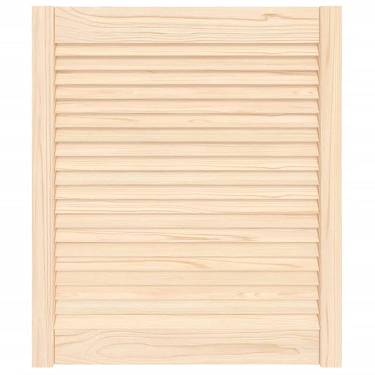 vidaXL Πορτάκι με Περσίδες 69x59,4 εκ. από Μασίφ Ξύλο Πεύκου