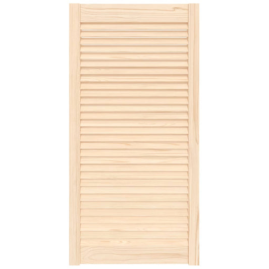 vidaXL Πορτάκι με Περσίδες 99,3x49,4 εκ. από Μασίφ Ξύλο Πεύκου