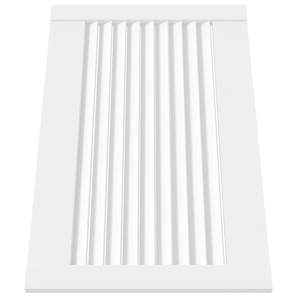 vidaXL Πορτάκι με Περσίδες 39,5x59,4 εκ. από Μασίφ Ξύλο Πεύκου