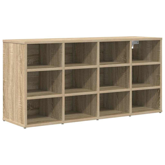 vidaXL Ντουλάπα Παπουτσιών με ράφι Δρύς Sonoma 103 x 30 x 51 εκ.