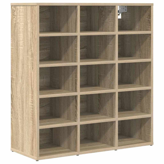 vidaXL Ντουλάπα Παπουτσιών με ράφι Δρύς Sonoma 77,5 x 30 x 83,5 εκ.