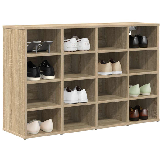 vidaXL Ντουλάπα Παπουτσιών με ράφι Δρύς Sonoma 103 x 30 x 67 εκ.