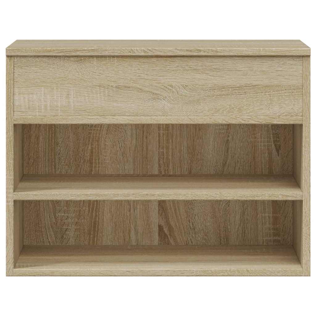 vidaXL Παπουτσοθήκη Sonoma Δρυς 60 x 30 x 45 εκ. από Επεξ. Ξύλο
