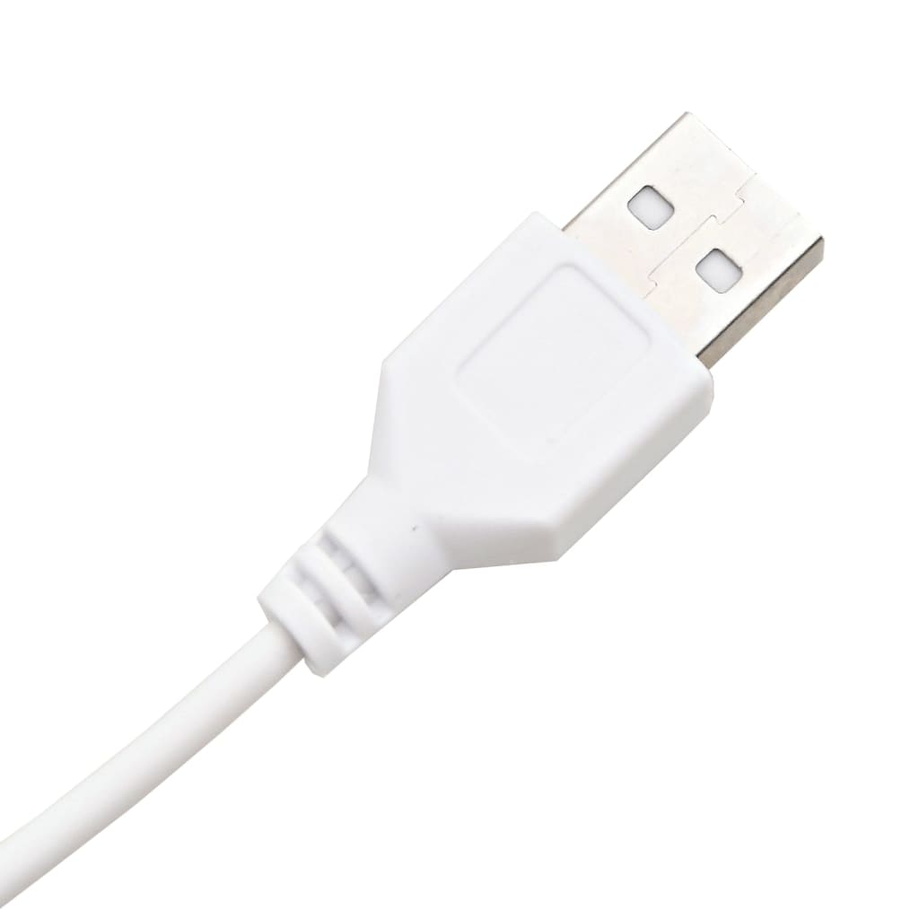 vidaXL Έπιπλο Καθρέπτη με LED Γυαλιστερό Λευκό 60x31,5x62 εκ.