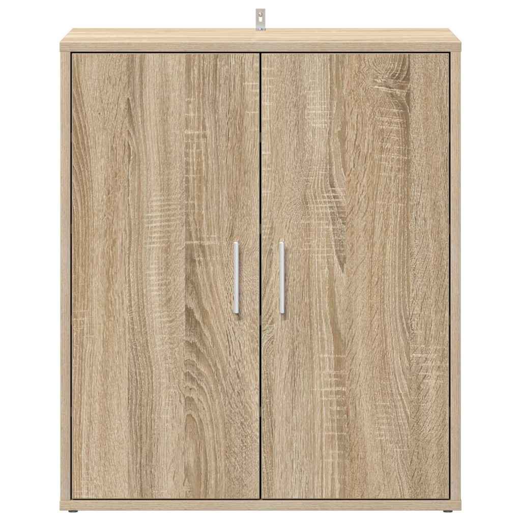 vidaXL Παπουτσοθήκη Sonoma Δρυς 60 x 35 x 70 εκ. από Επεξ. Ξύλο