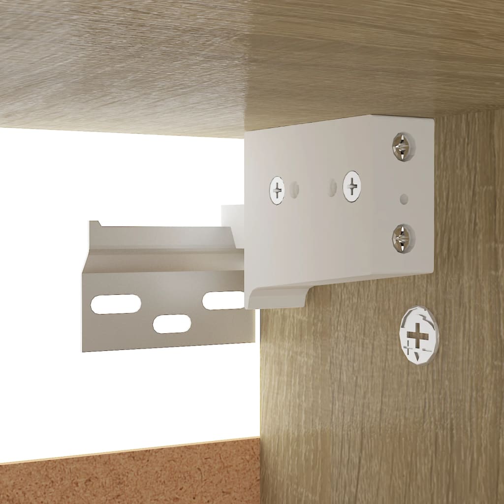 vidaXL Παπουτσοθήκη Sonoma Δρυς 60 x 35 x 70 εκ. από Επεξ. Ξύλο