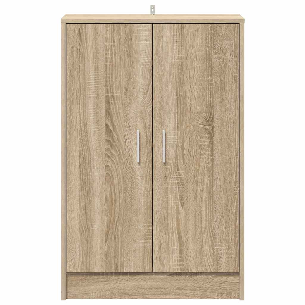 vidaXL Παπουτσοθήκη Sonoma Δρυς 60 x 35 x 92 εκ. από Επεξ. Ξύλο