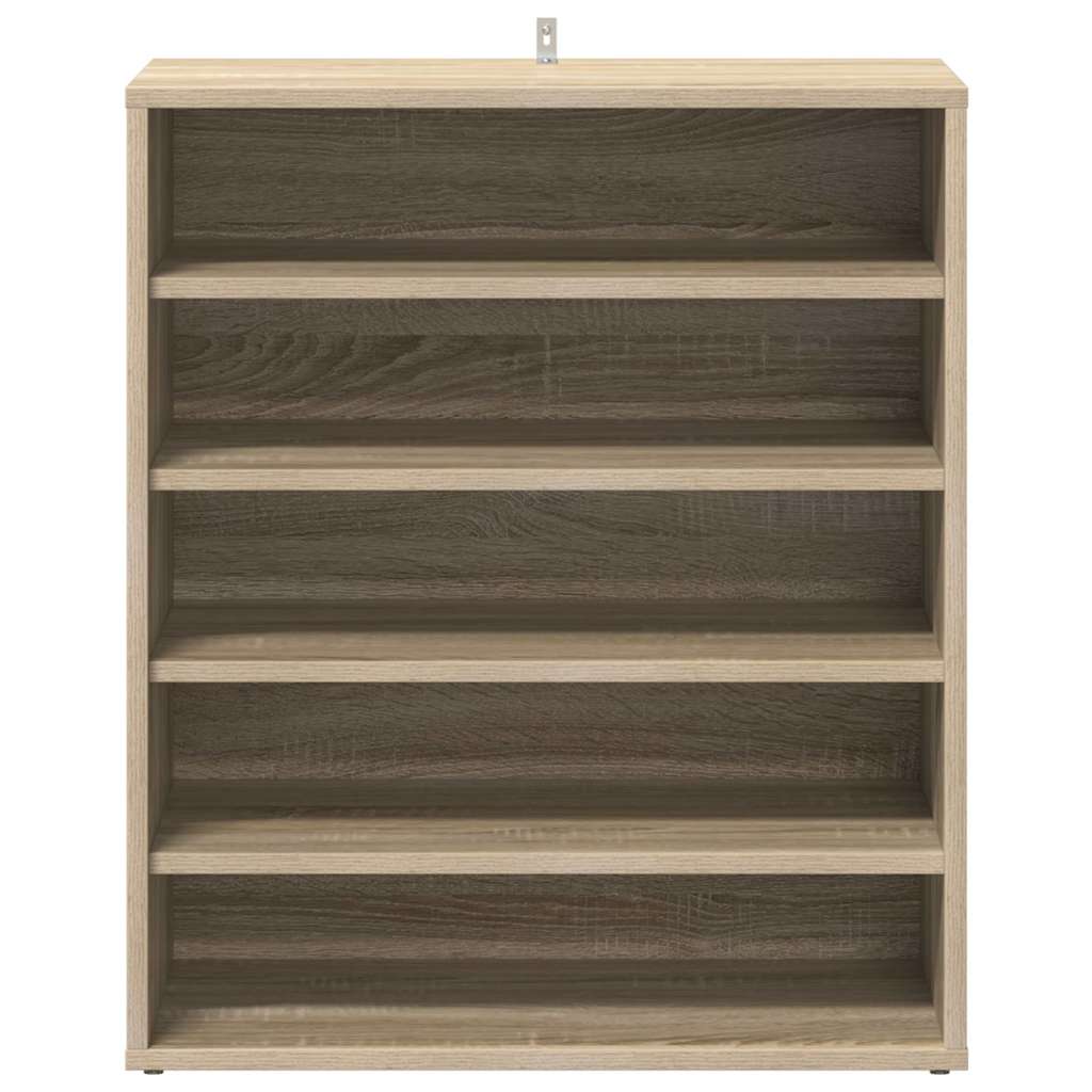 vidaXL Παπουτσοθήκη Sonoma Δρυς 60 x 35 x 70 εκ. από Επεξ. Ξύλο