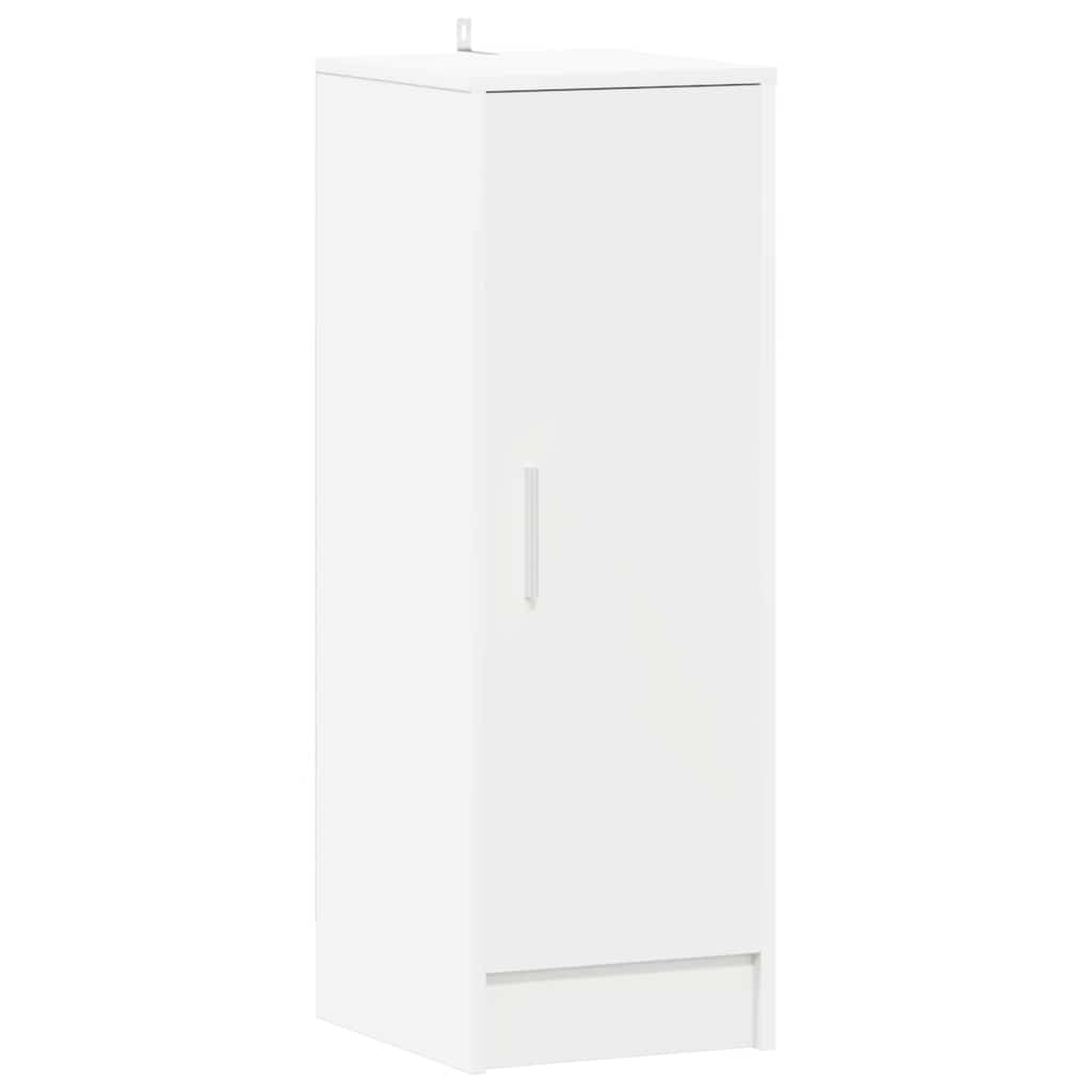 vidaXL Παπουτσοθήκη Λευκή 32 x 35 x 92 εκ. από Επεξ. Ξύλο