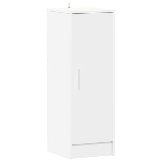 vidaXL Παπουτσοθήκη Λευκή 32 x 35 x 92 εκ. από Επεξ. Ξύλο