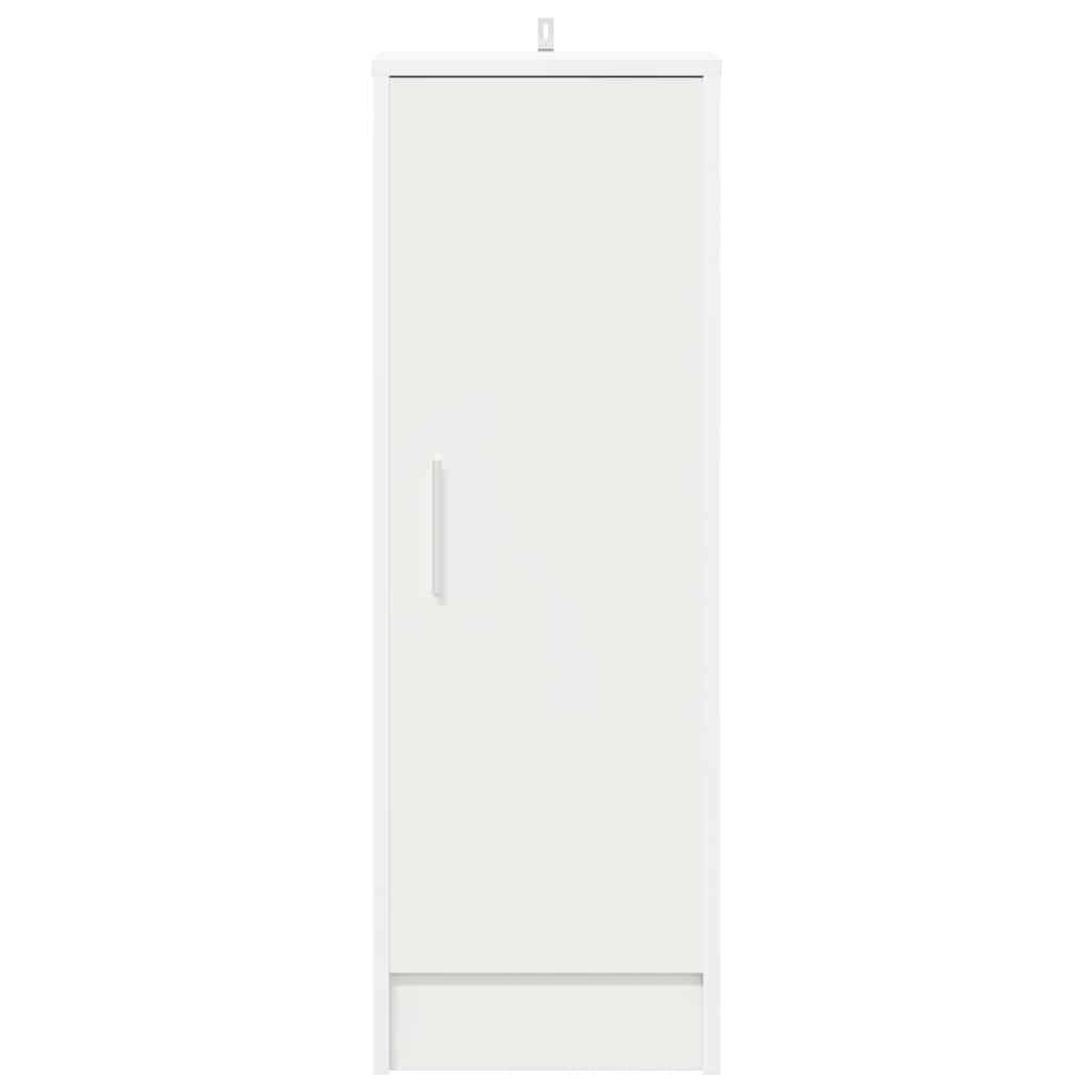 vidaXL Παπουτσοθήκη Λευκή 32 x 35 x 92 εκ. από Επεξ. Ξύλο