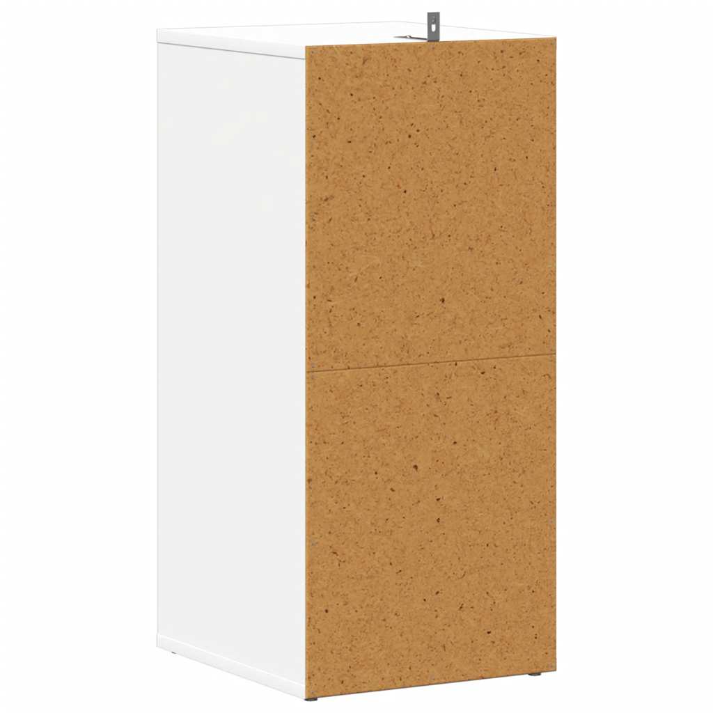 vidaXL Παπουτσοθήκη Λευκή 31,5 x 35 x 70 εκ. από Επεξ. Ξύλο