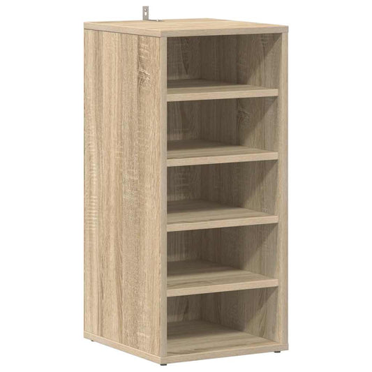 vidaXL Παπουτσοθήκη Sonoma Δρυς 31,5 x 35 x 70 εκ. από Επεξ. Ξύλο