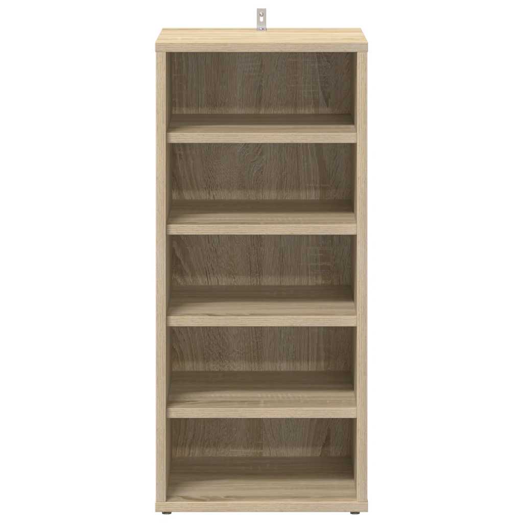 vidaXL Παπουτσοθήκη Sonoma Δρυς 31,5 x 35 x 70 εκ. από Επεξ. Ξύλο
